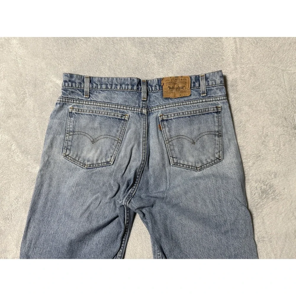 VTG Levi's 20505-0217 Jeans Mens 32x29 Orange Tab Made In USA
